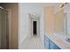 Bathroom showcasing a bathtub, shower and dual sink vanity at 3223 Tallon Sw Ln, Atlanta, GA 30311