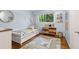 Cozy bedroom with light blue walls and ample natural light at 3362 Northbrook Dr, Atlanta, GA 30340