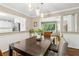 Dining room featuring a view into the kitchen at 3362 Northbrook Dr, Atlanta, GA 30340