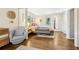 Spacious bedroom with hardwood floors, natural light, and sitting area at 3362 Northbrook Dr, Atlanta, GA 30340