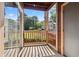 View from the home's patio looking out at the surrounding area at 5555 Mountain Springs Cir, Stone Mountain, GA 30088