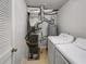 Utility room equipped with washer, dryer, furnace, and water heater at 219 Cobblestone Trl, Avondale Estates, GA 30002