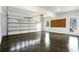 Spacious two car garage with epoxy floors, large windows, and an insulated garage door at 4168 Arapaho Dr, Powder Springs, GA 30127