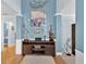 Stylish foyer featuring hardwood floors, high ceilings, and elegant decor at 1885 Hickory Station Cir, Snellville, GA 30078