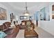 Cozy living room with comfortable seating and stylish decor at 1885 Hickory Station Cir, Snellville, GA 30078