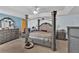 Main bedroom with a large bed, matching furniture, and plenty of space at 1885 Hickory Station Cir, Snellville, GA 30078
