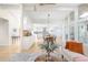 Open concept living room with hardwood floors, vaulted ceiling and neutral decor at 4376 Riverwood Cir, Decatur, GA 30035