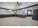 Large basement with bar area, ample space, and convenient access to a bathroom at 5492 Glenridge Dr # 536, Atlanta, GA 30342