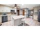 View of the kitchen featuring an island with a breakfast bar at 2041 Millspring Nw Way, Kennesaw, GA 30152
