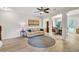 Bright living room showcasing an open floor plan with natural light and stylish furnishings at 3982 Brockenhurst Dr, Buford, GA 30519