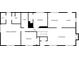 Detailed floor plan featuring bedrooms, bathrooms, kitchen, and living spaces at 6863 Recreation Ln, Acworth, GA 30102