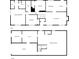 Detailed floor plan featuring bedrooms, bathrooms, kitchen, and living spaces at 6863 Recreation Ln, Acworth, GA 30102