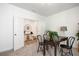 Bright office space with a desk, neutral carpet, and white walls leading to hallway at 302 Bunker Hill Ct, Acworth, GA 30102