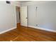 Bedroom featuring hardwood floors, neutral walls, and ample natural light at 375 6Th Ne St # 5, Atlanta, GA 30308