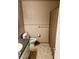 Bathroom featuring a granite vanity, toilet, tiled floor, and a shower with curtain at 6540 Old White Mill Road Rd, Fairburn, GA 30213