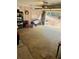 Spacious garage with open door, storage shelving, and space for multiple cars at 6540 Old White Mill Road Rd, Fairburn, GA 30213