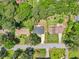 An aerial view of a home surrounded by lush trees and greenery at 2105 Royal Fox Way, Decatur, GA 30032