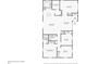 Detailed floor plan of the home, highlighting room layouts and dimensions at 2105 Royal Fox Way, Decatur, GA 30032