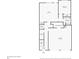 Floor plan showcasing the layout of the first floor at 238 Trecastle Sq, Canton, GA 30114