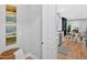 Foyer showcasing stylish décor and a glimpse into the open-concept living spaces at 786 Neal Nw St, Atlanta, GA 30318