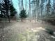 Leafy backyard with mature trees providing great shade offers privacy and natural beauty at 6745 Fairfield Trce, Suwanee, GA 30024