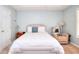 Cozy main bedroom with plush carpeting, and a calm, neutral color palette at 2465 Planters Cove Cir, Lawrenceville, GA 30044