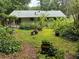 Backyard garden with mature plants surrounding a cozy home at 3291 Shady Oak Dr, Atlanta, GA 30340