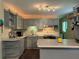 Well-equipped kitchen with custom cabinets and countertop space at 3291 Shady Oak Dr, Atlanta, GA 30340