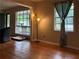 Living room features hardwood floors, natural lighting, and a calming color palette at 3291 Shady Oak Dr, Atlanta, GA 30340