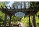 Entrance to Peachtree Park nature trail with community gardens at 570 Martina Ne Dr, Atlanta, GA 30305