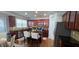 Gourmet kitchen with stainless steel appliances, granite countertops, and a central island with breakfast bar at 779 Avonley Creek Trce, Sugar Hill, GA 30518