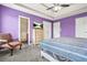 The main bedroom provides a relaxing space to unwind at the end of the day at 11072 Pebble Ridge Dr, Hampton, GA 30228