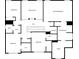 Floorplan of second floor with bedrooms, baths, laundry, and Gathering room at 3259 Ivy Crossing Dr, Buford, GA 30519