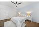 Spacious bedroom with wood floors, soft natural lighting and an adjacent closet at 273 12Th Ne St # 114, Atlanta, GA 30309