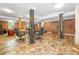 Common area featuring brick walls, vintage pillars, and seating at 273 12Th Ne St # 114, Atlanta, GA 30309