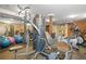 Bright home gym featuring workout equipment at 273 12Th Ne St # 114, Atlanta, GA 30309