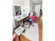 Bedroom with desk and bed at 4256 Village Square Ln, Stone Mountain, GA 30083