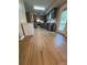 Charming kitchen area with stainless steel appliances and wood flooring throughout at 190 Grayland Creek Dr, Lawrenceville, GA 30046