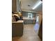 Well-equipped kitchen with stainless steel appliances, gray cabinetry, and open space at 190 Grayland Creek Dr, Lawrenceville, GA 30046
