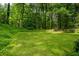 Expansive backyard featuring a large grassy area, perfect for outdoor activities at 2709 Windrush Dr, Buford, GA 30518