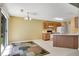 Bright eat-in kitchen area with sliding doors to backyard at 424 Yellow River Walk, Lawrenceville, GA 30043