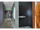 Modern hallway with slate flooring and upscale signage for W Residences at 45 Ivan Allen Jr Blvd # 2203, Atlanta, GA 30308