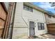 Back of property with siding and black trimmed windows and door at 6354 Shannon Pkwy # 30C, Union City, GA 30291