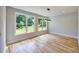 Dining area with hardwood floors and lots of natural light at 2110 Fairway Ne Cir, Brookhaven, GA 30319