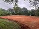 Construction site ready to build with foundation and wooded area at 2226 Upper Burris Rd, Canton, GA 30114