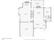 First floorplan with kitchen, breakfast nook, screened deck, living room, garage and dining room at 414 Silver Top Dr, Grayson, GA 30017