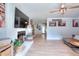 Spacious living room with a fireplace and mantel offers a cozy spot to relax and unwind at 1050 Kirkland Rd, Covington, GA 30016