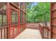 Comfortable porch offers a great view of the surrounding greenery at 3007 Manning Dr, Marietta, GA 30062