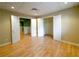 Spacious bedroom with wood floors and open doors, offering lots of natural light at 3195 Vickery Dr, Marietta, GA 30066