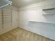 A generous walk-in closet offering great shelving and storage at 3195 Vickery Dr, Marietta, GA 30066